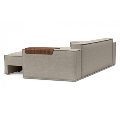 Innovation Living Newilla Sofa Bed with Wide Arms - 579 Kenya Gravel