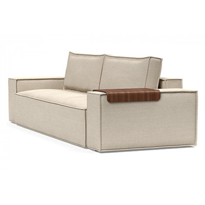 Innovation Living Newilla Sofa Bed with Wide Arms - 586 Phobos Latte