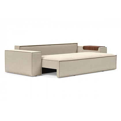 Innovation Living Newilla Sofa Bed with Wide Arms - 586 Phobos Latte