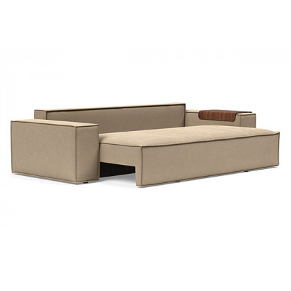 Innovation Living Newilla Sofa Bed with Wide Arms - 587 Phobos Mocha