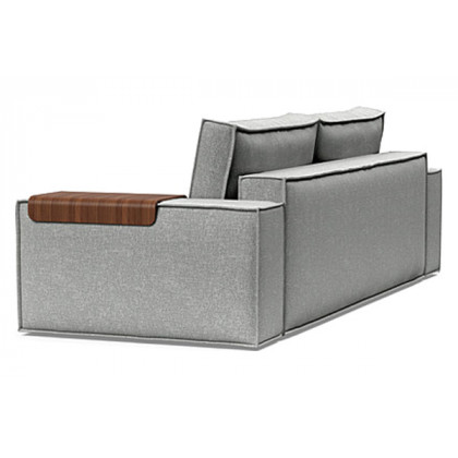 Innovation Living Newilla Sofa Bed with Wide Arms - 590 Micro Check Grey