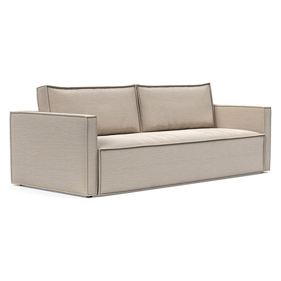 Innovation Living Newilla Sofa Bed with Slim Arms - 612 Blida Sand Grey