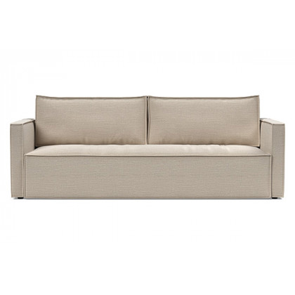Innovation Living Newilla Sofa Bed with Slim Arms - 612 Blida Sand Grey