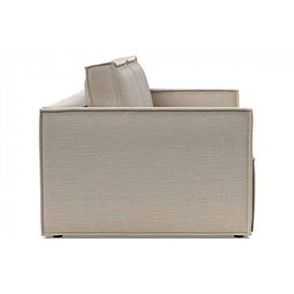 Innovation Living Newilla Sofa Bed with Slim Arms - 612 Blida Sand Grey
