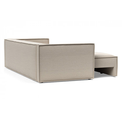 Innovation Living Newilla Sofa Bed with Slim Arms - 612 Blida Sand Grey