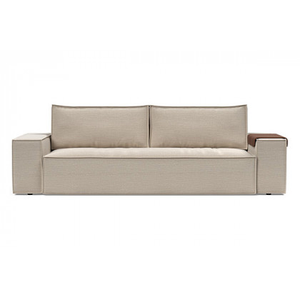 Innovation Living Newilla Sofa Bed with Wide Arms - 612 Blida Sand Grey