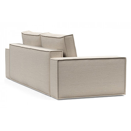 Innovation Living Newilla Sofa Bed with Wide Arms - 612 Blida Sand Grey