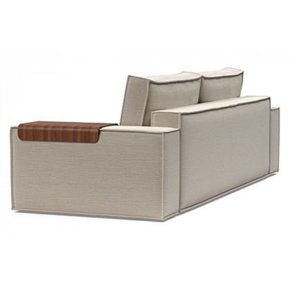 Innovation Living Newilla Sofa Bed with Wide Arms - 612 Blida Sand Grey