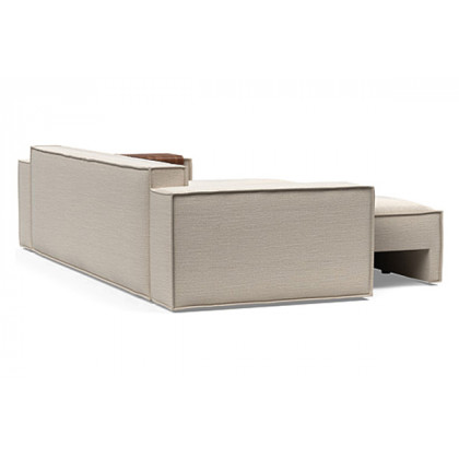 Innovation Living Newilla Sofa Bed with Wide Arms - 612 Blida Sand Grey