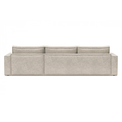 Innovation Living Newilla Sofa Bed With Lounger with Standard Arms - 280 Avella Sand