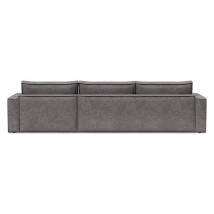 Innovation Living Newilla Sofa Bed With Lounger with Standard Arms - 282 Avella Warm Grey