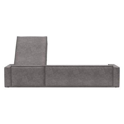 Innovation Living Newilla Sofa Bed With Lounger with Standard Arms - 282 Avella Warm Grey