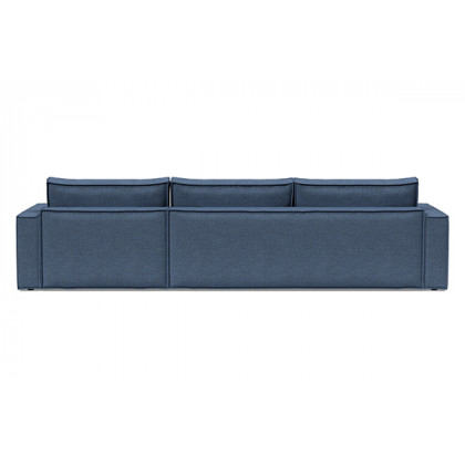 Innovation Living Newilla Sofa Bed With Lounger with Standard Arms - 302 Weda Blue