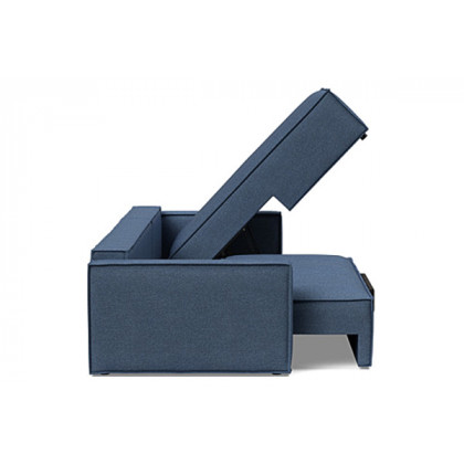 Innovation Living Newilla Sofa Bed With Lounger with Standard Arms - 302 Weda Blue