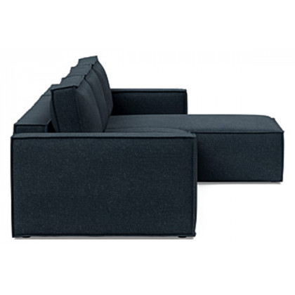 Innovation Living Newilla Sofa Bed With Lounger with Standard Arms - 515 Nist Blue