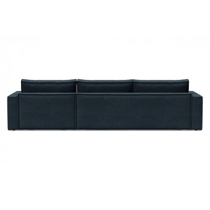 Innovation Living Newilla Sofa Bed With Lounger with Standard Arms - 515 Nist Blue