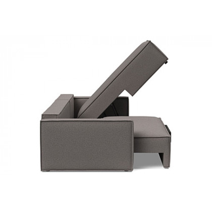 Innovation Living Newilla Sofa Bed With Lounger with Standard Arms - 521 Mixed Dance Grey