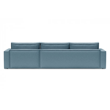 Innovation Living Newilla Sofa Bed With Lounger with Standard Arms - 525 Mixed Dance Light Blue
