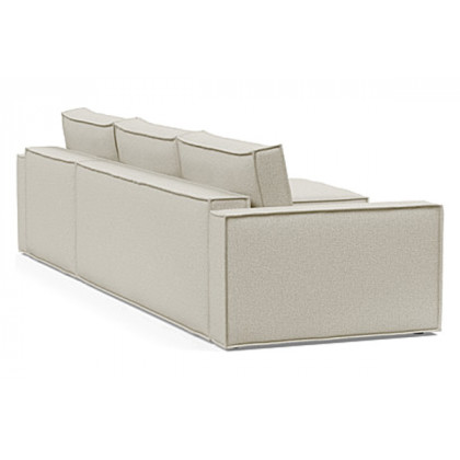 Innovation Living Newilla Sofa Bed With Lounger with Standard Arms - 527 Mixed Dance Natural