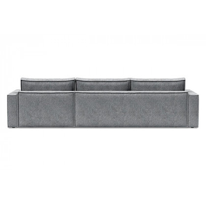 Innovation Living Newilla Sofa Bed With Lounger with Standard Arms - 565 Twist Granite