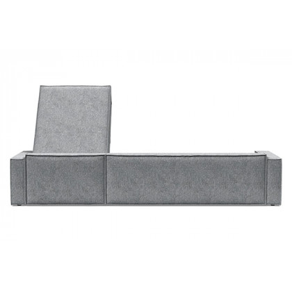 Innovation Living Newilla Sofa Bed With Lounger with Standard Arms - 565 Twist Granite
