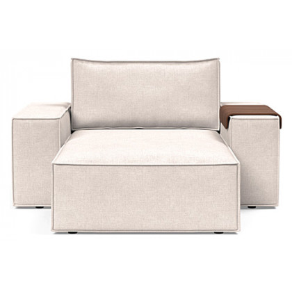 Innovation Living Newilla Lounger Chair with Wide Arms - 255 Adario Basmati
