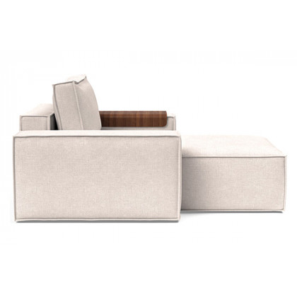 Innovation Living Newilla Lounger Chair with Wide Arms - 255 Adario Basmati