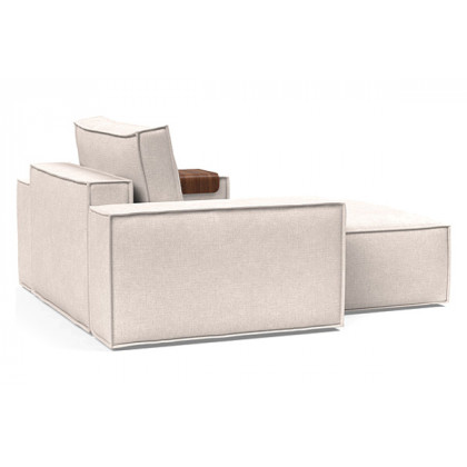 Innovation Living Newilla Lounger Chair with Wide Arms - 255 Adario Basmati