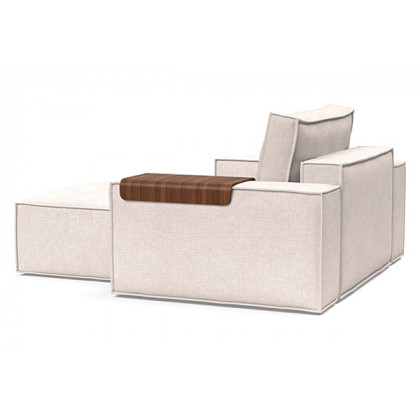 Innovation Living Newilla Lounger Chair with Wide Arms - 255 Adario Basmati