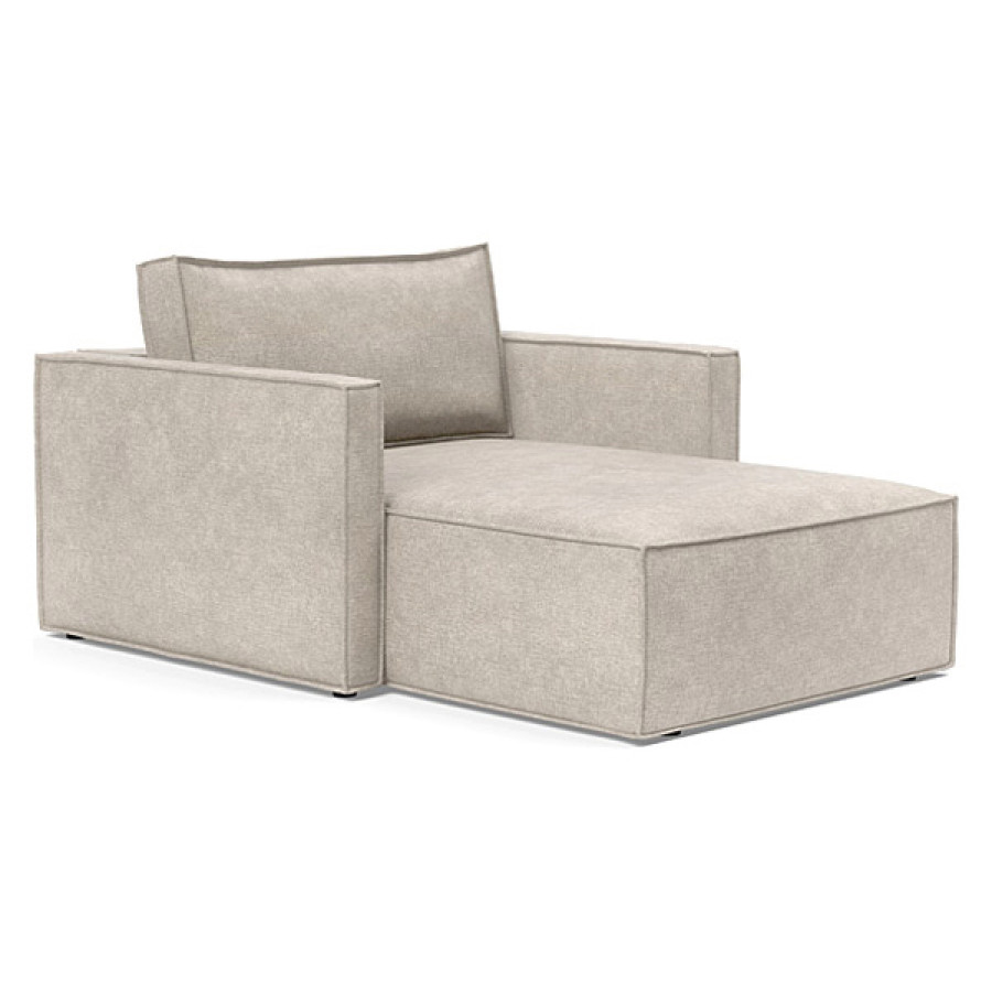 Innovation Living Newilla Lounger Chair with Slim Arms - 280 Avella Sand