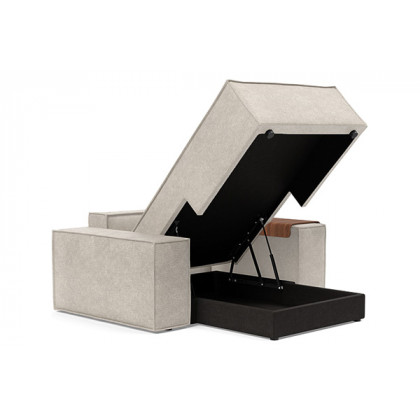 Innovation Living Newilla Lounger Chair with Wide Arms - 280 Avella Sand