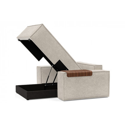 Innovation Living Newilla Lounger Chair with Wide Arms - 280 Avella Sand
