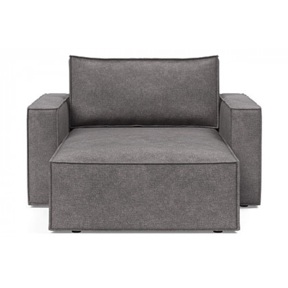 Innovation Living Newilla Lounger Chair with Standard Arms - 282 Avella Warm Grey