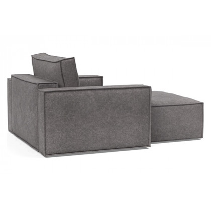 Innovation Living Newilla Lounger Chair with Standard Arms - 282 Avella Warm Grey