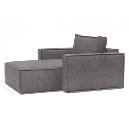 Innovation Living Newilla Lounger Chair with Standard Arms - 282 Avella Warm Grey