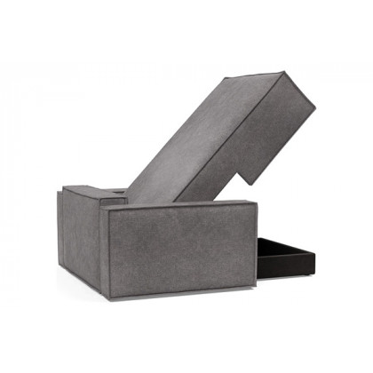 Innovation Living Newilla Lounger Chair with Standard Arms - 282 Avella Warm Grey