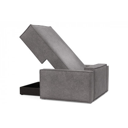 Innovation Living Newilla Lounger Chair with Standard Arms - 282 Avella Warm Grey