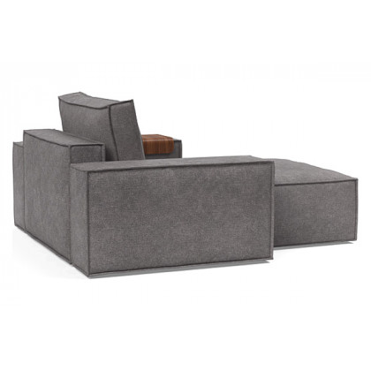 Innovation Living Newilla Lounger Chair with Wide Arms - 282 Avella Warm Grey
