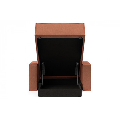 Innovation Living Newilla Lounger Chair with Standard Arms - 301 Weda Rust