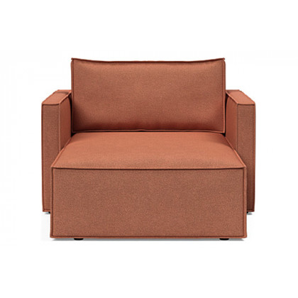Innovation Living Newilla Lounger Chair with Slim Arms - 301 Weda Rust