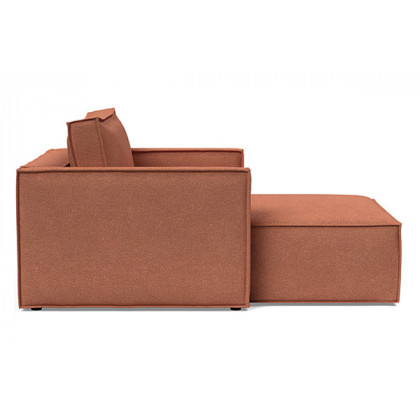 Innovation Living Newilla Lounger Chair with Slim Arms - 301 Weda Rust