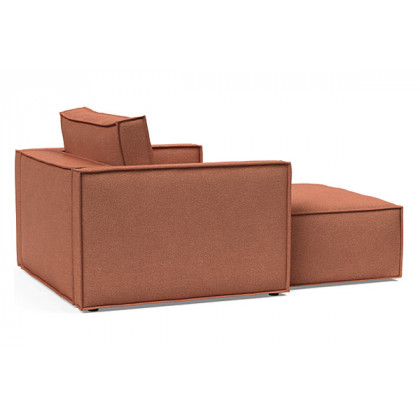 Innovation Living Newilla Lounger Chair with Slim Arms - 301 Weda Rust