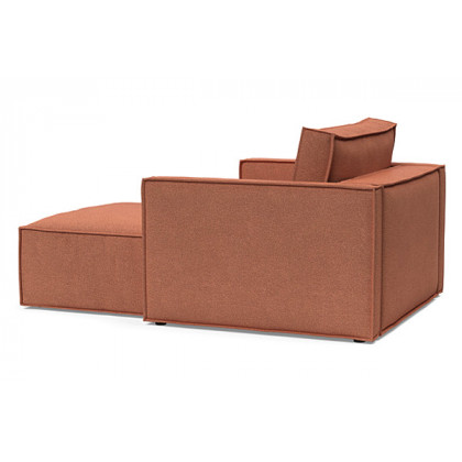 Innovation Living Newilla Lounger Chair with Slim Arms - 301 Weda Rust