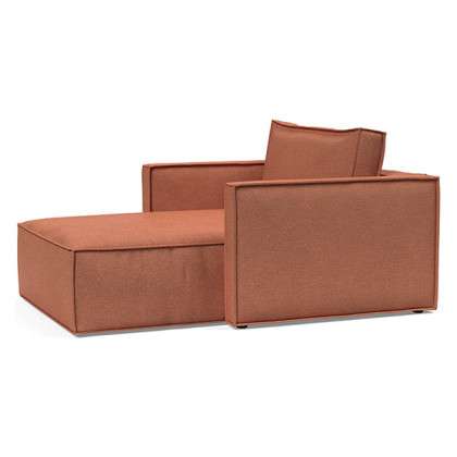 Innovation Living Newilla Lounger Chair with Slim Arms - 301 Weda Rust