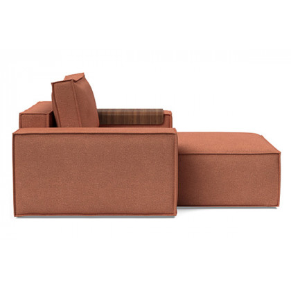 Innovation Living Newilla Lounger Chair with Wide Arms - 301 Weda Rust
