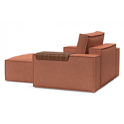 Innovation Living Newilla Lounger Chair with Wide Arms - 301 Weda Rust