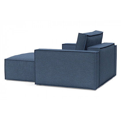 Innovation Living Newilla Lounger Chair with Standard Arms - 302 Weda Blue