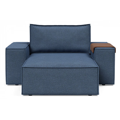 Innovation Living Newilla Lounger Chair with Wide Arms - 302 Weda Blue