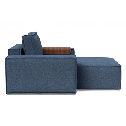 Innovation Living Newilla Lounger Chair with Wide Arms - 302 Weda Blue