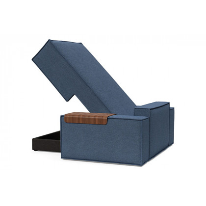 Innovation Living Newilla Lounger Chair with Wide Arms - 302 Weda Blue